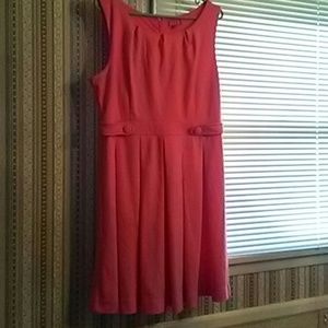 Elle sz 16 dress peach. Never worn